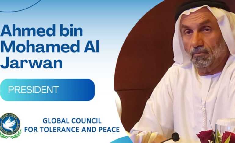 Championing Global Harmony: A Conversation with Ahmed bin Mohamed Al Jarwan