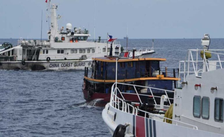Communication Jam Reported as Filipino Forces Resupply Philippines-Held Shoal