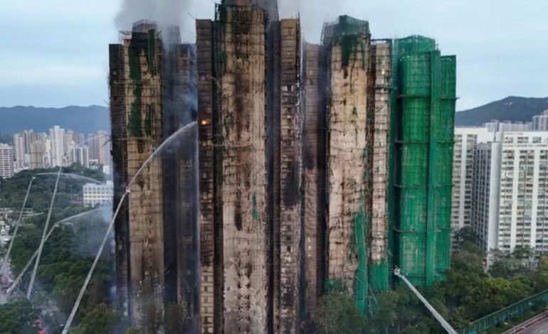 A City in Mourning: The Search for Answers After Hong Kong’s Deadly Blaze