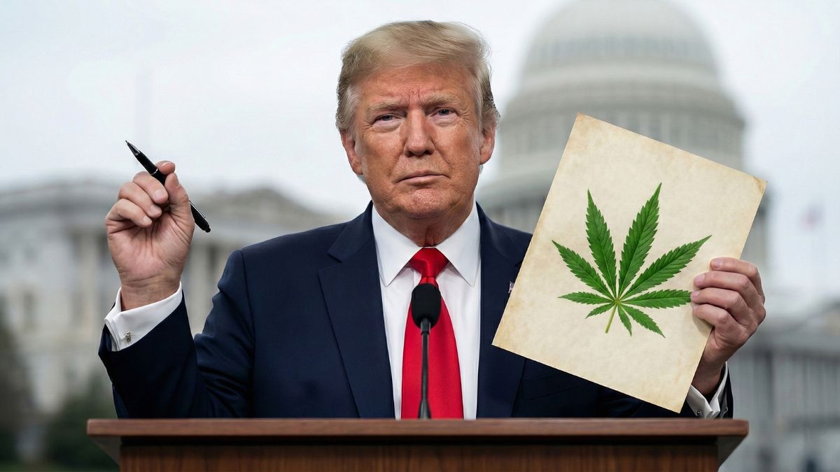 Trump Expected to Speak on Possible Easing of Marijuana Rules This Thursday