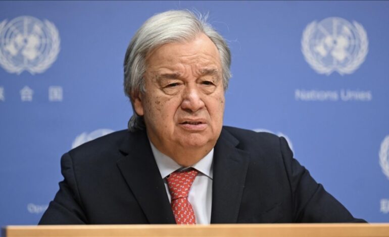 UN Secretary-General Urges Israel to Lift NGO Restrictions in Gaza