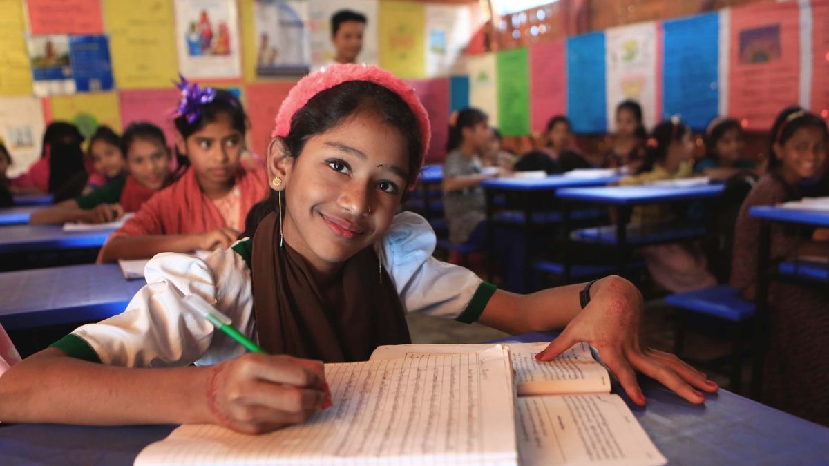 Bangladesh Steps In as Global Aid for Rohingya Education Declines
