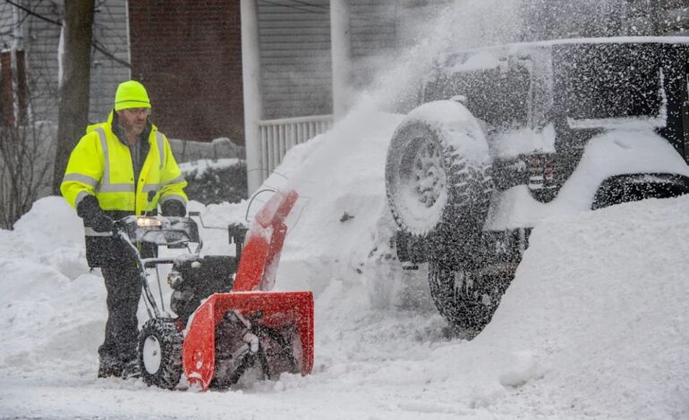 Blizzard Warnings Spread Across the East Coast as Powerful Winter Storm Arrives