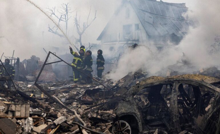 Four Killed in Ukraine as Moscow and Kyiv Exchange Drone Strikes