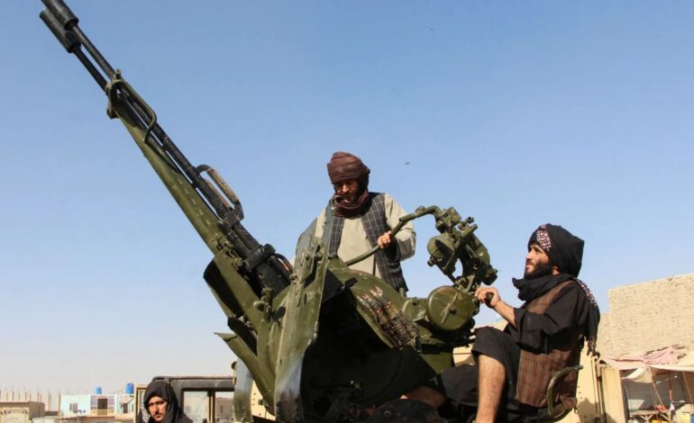 Pakistan Says It Stopped Afghan Taliban Drone Attacks Near Border