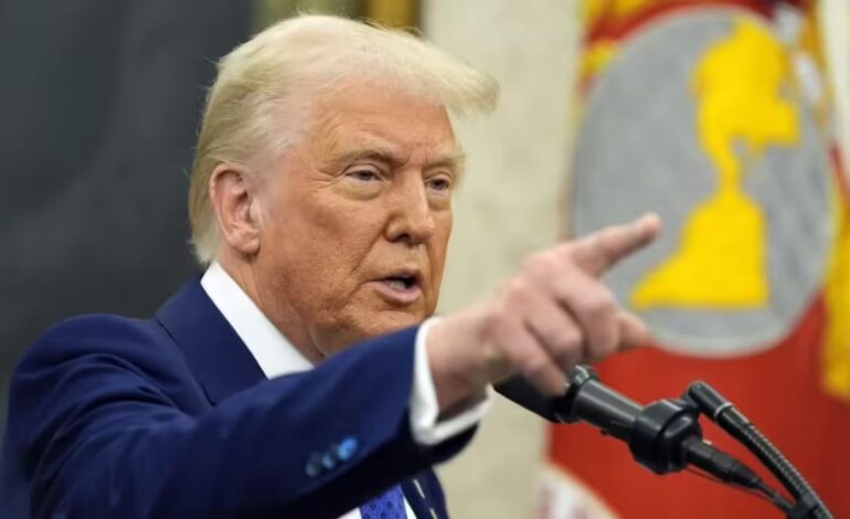 Trump says US in ‘very strong position’ against Iran