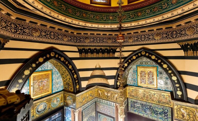 Exploring the Beauty and History of the Arab Hall at Leighton House in London