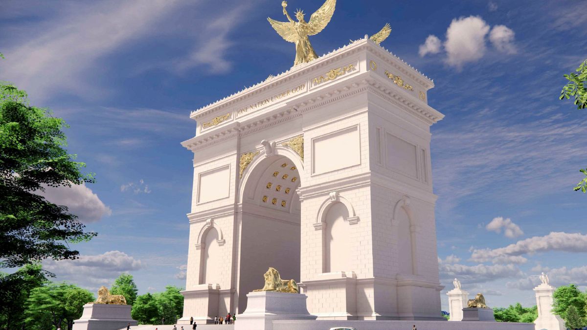 Massive Washington Arch Plan Unveiled by Trump Administration