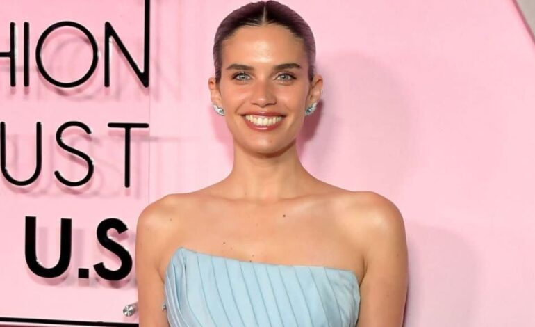 Sara Sampaio Turns Heads in Tony Ward Couture Masterpiece