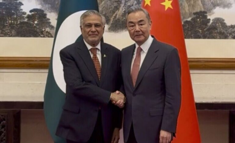 China Calls on Pakistan to Boost Mediation Efforts in the Middle East