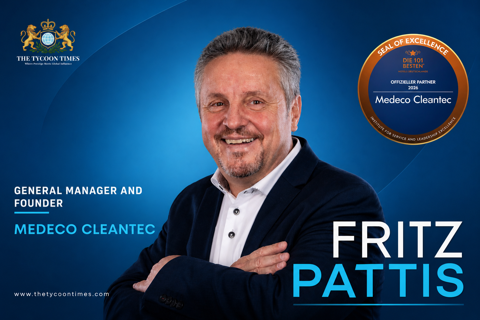 Friedrich Pattis: Leading a Global Green Cleaning Revolution Redefining Hygiene Through Chemical-Free Innovation, Sustainability, and Health-Conscious Leadership
