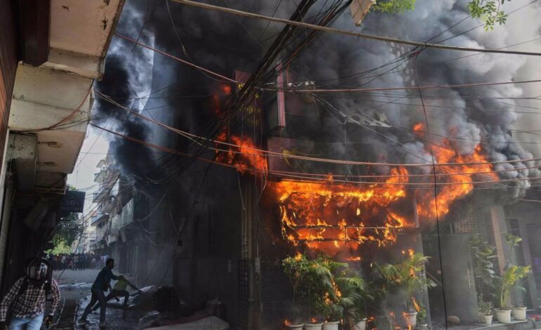Deadly Hotel Fire Sparks Arrest of Owner by Indian Police
