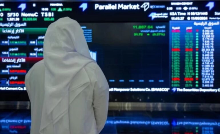 Saudi Main Market Rallies to 11,145 as Trading Session Ends