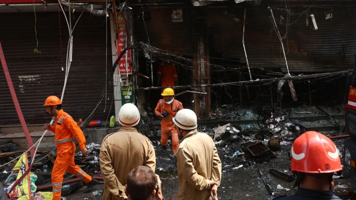 Tragic Building Fire in New Delhi Kills 21, Sparks Safety Concerns
