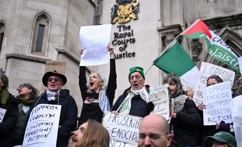 UK Court to Rule on Ban of Pro-Palestinian Group