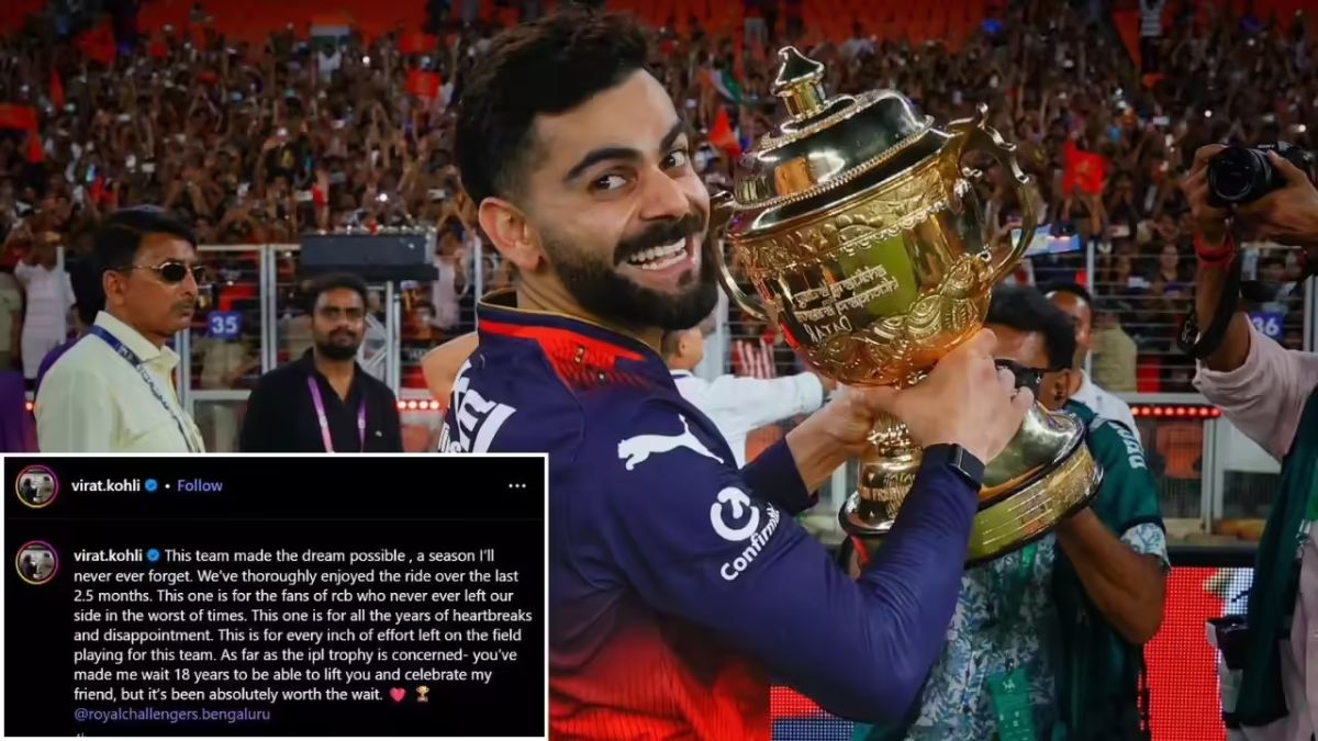 Virat Kohli Leads RCB to Dream IPL Triumph in Unforgettable Fashion