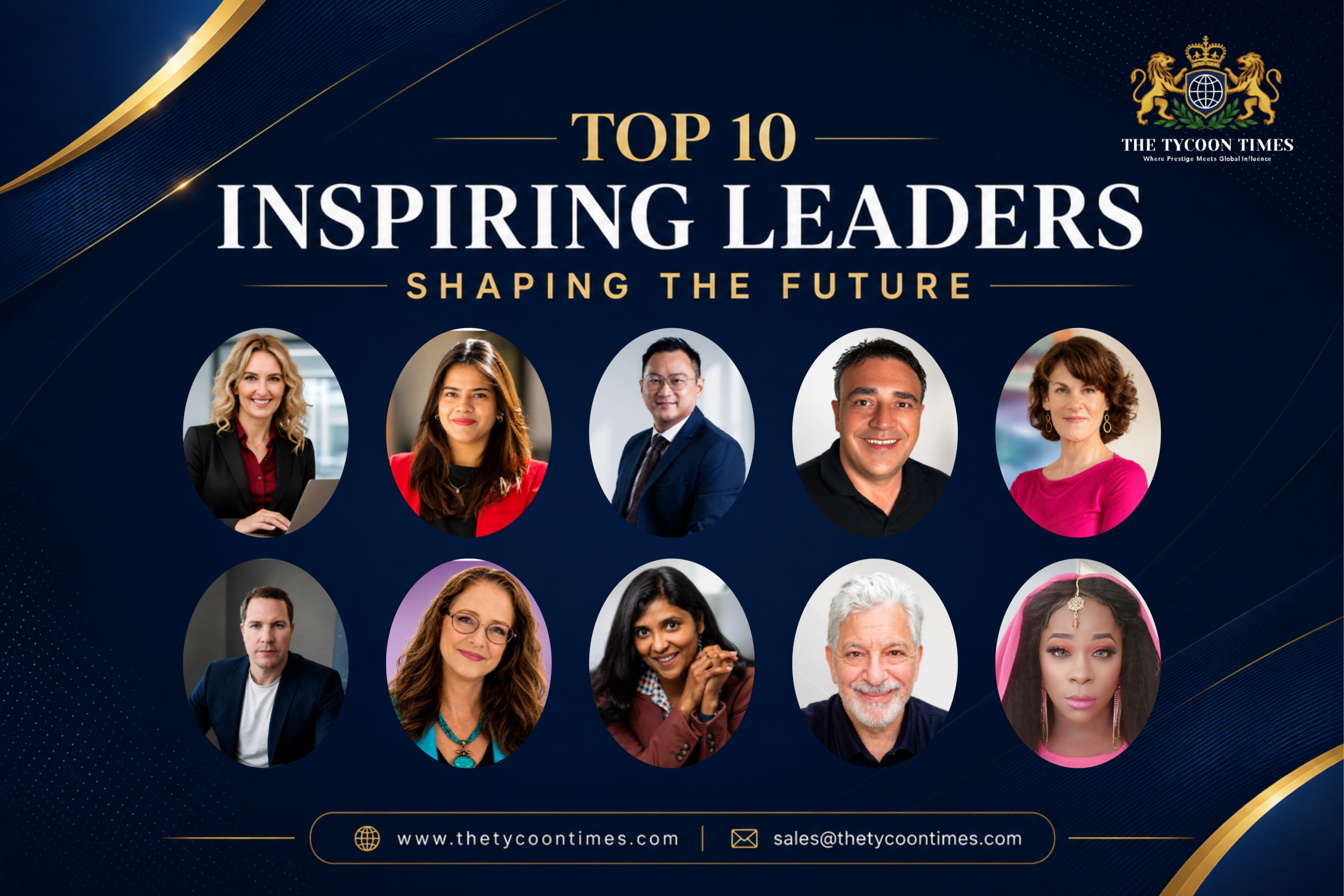 Top 10 Inspiring Leaders Shaping the Future