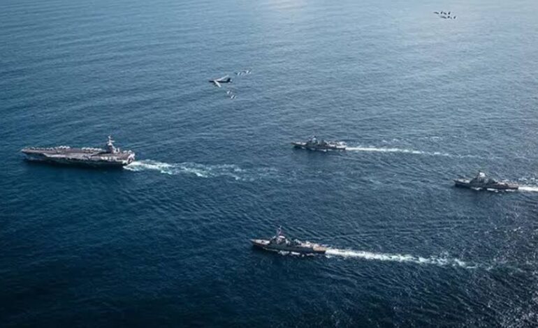 US Forces Board Ship to Enforce Iran Blockade Compliance