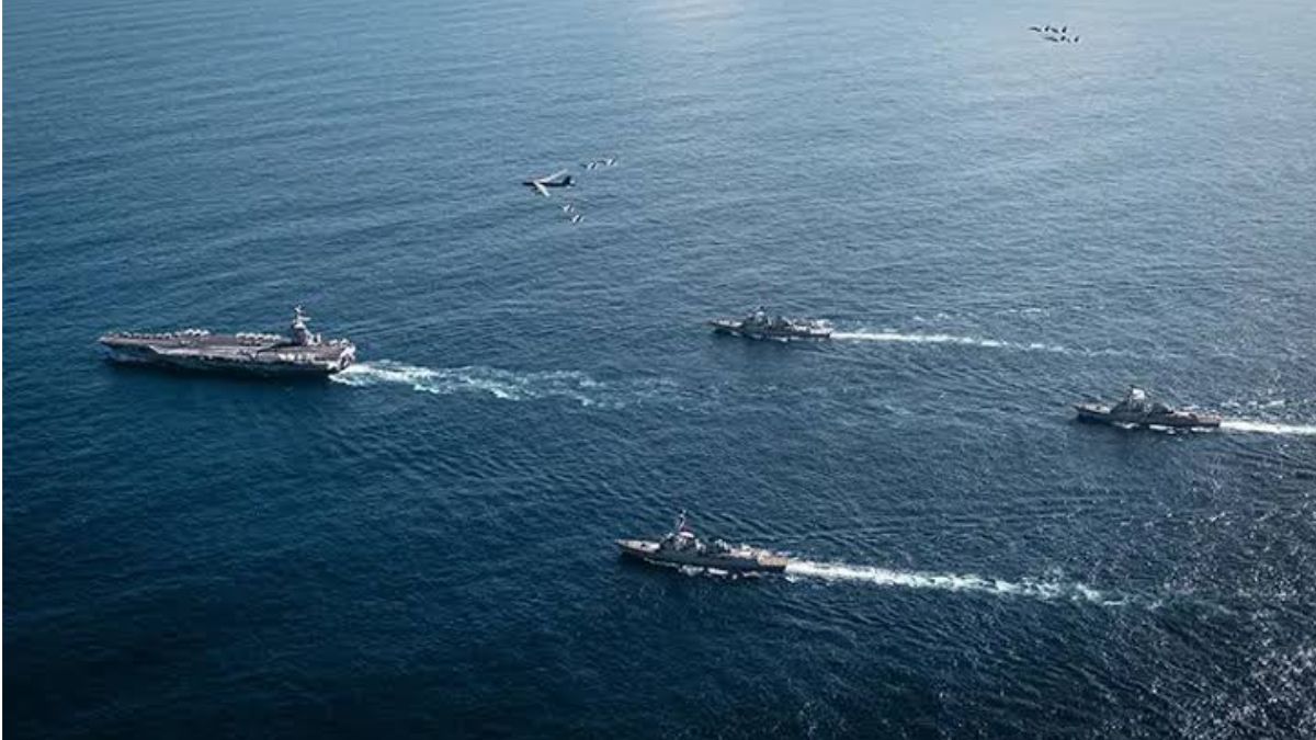 US Forces Board Ship to Enforce Iran Blockade Compliance