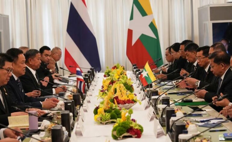 Thailand Hosts Myanmar Military Chief as Post-Coup Relations Begin to Improve
