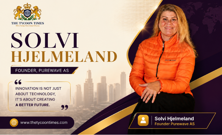 Sølvi Hjelmeland: From Norway’s Fjords to the Global Maritime Industry Redefining Sustainable Marine Cleaning One Proven Solution at a Time