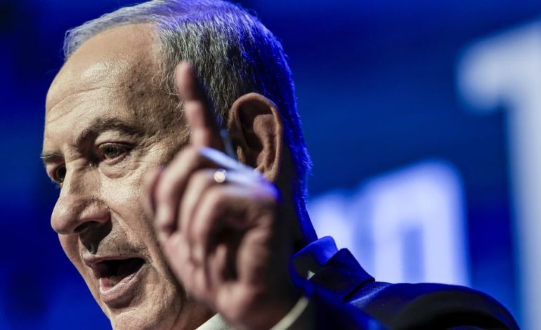 Netanyahu Warns of Tough Response if Israel Comes Under Attack