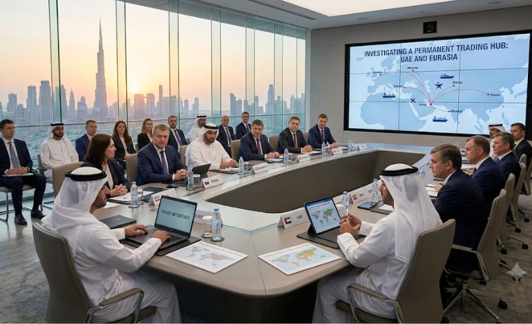 Businesses in The UAE and Eurasia Investigate a Permanent Trading Hub