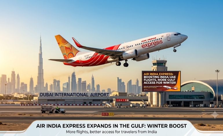 Air India Express Boosts India-UAE Flights, Adds Extra Gulf Access for Winter