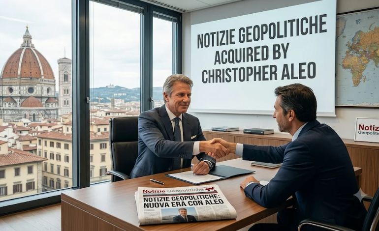 Notizie Geopolitiche, an Italian newspaper, is Acquired by Christopher Aleo