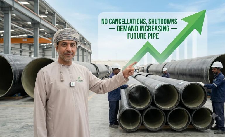 No Cancellations, Shutdowns Future Pipe’s Al-Busaidy Expects Increasing Demand
