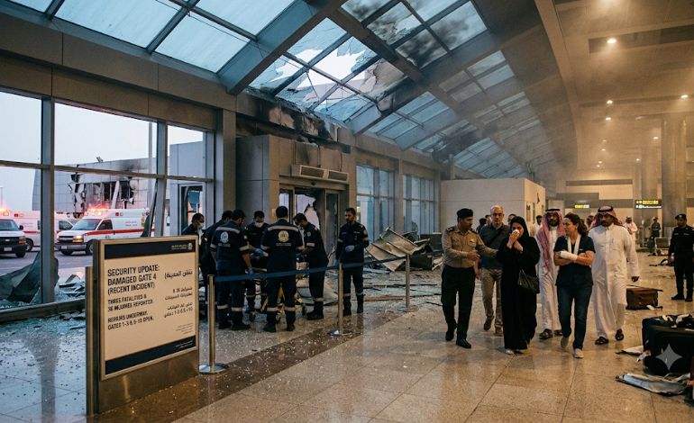 Houthi Attacks on Saudi Arabia’s Airports Killed Three People and Injured 36 Others
