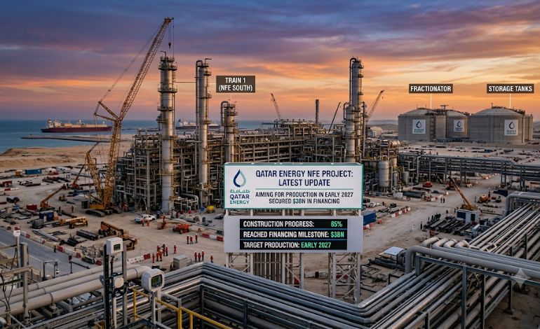 Qatar Energy’s LNG Project aims for Production in early 2027 with $3bn in Financing