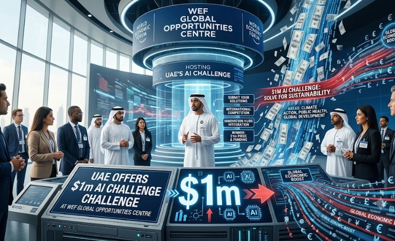 UAE Offers $1m AI Challenge at WEF Global Opportunities Centre