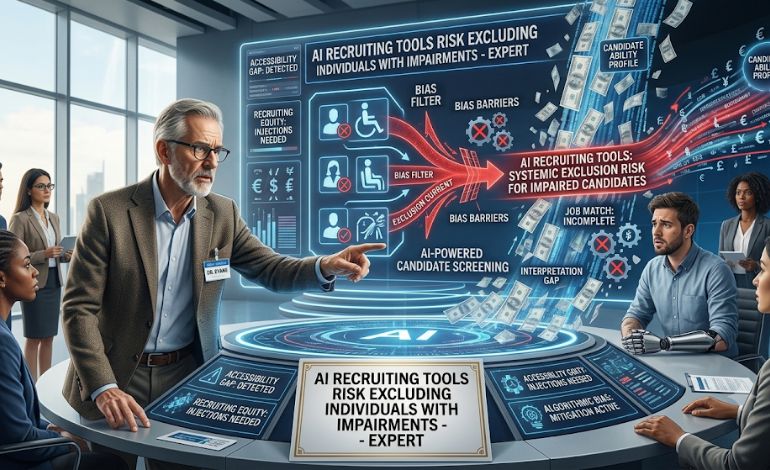 AI Recruiting Tools risk Excluding Individuals with Impairments orries Expert