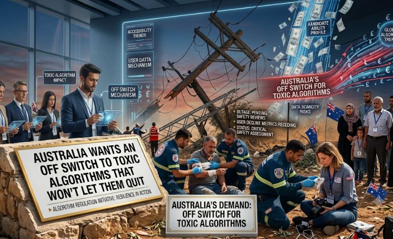 Australia Wants an Off Switch to Toxic Algorithms That Won’t Let Them Quit