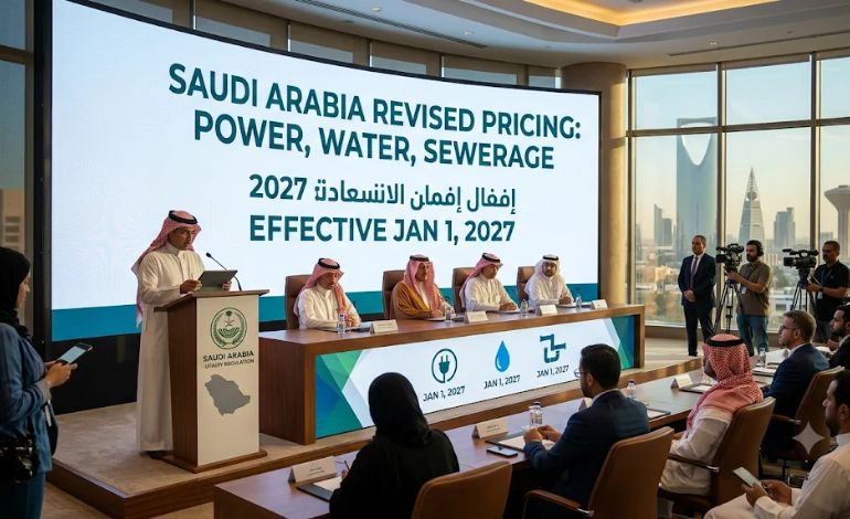 Saudi Arabia Announces Revised Power, Water and Sewerage Pricing Effective January 1, 2027